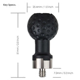"1-inch ball mount"